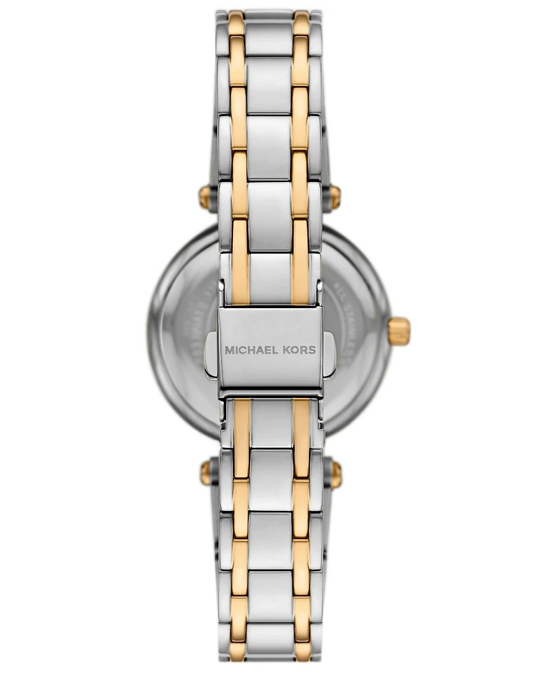 Michael Kors Women's Laney Three-Hand Two-Tone Stainless-Steel Watch, 30mm