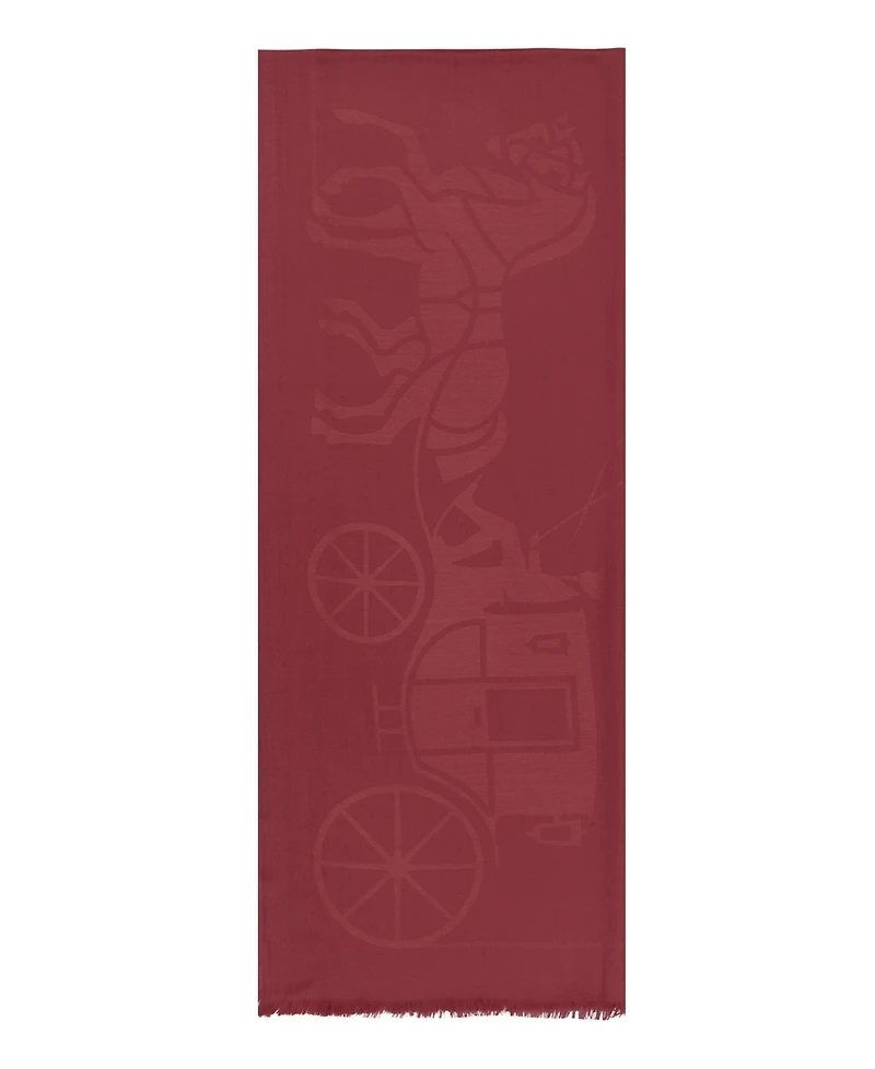 Coach Women's Jumbo Horse and Carriage Wrap