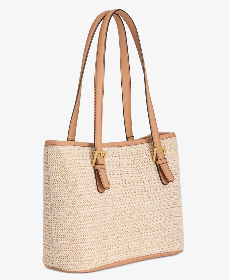 Style & Co Classic Straw Tote, Exclusively at Macy's