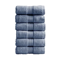 Linery & Co. Quick-Drying Cotton 6-Piece Hand Towel Set