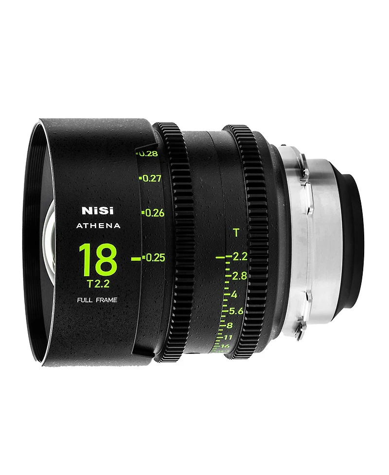 NiSi Athena Prime Cine Add-On 3-Lens Kit with 40mm T1.9, 18mm, 135mm T2.2 Lens, Includes Filter Holder, Pl Mount
