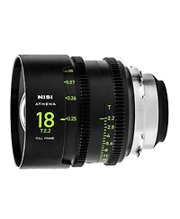 NiSi Athena Prime Cine Add-On 3-Lens Kit with 40mm T1.9, 18mm, 135mm T2.2 Lens, Includes Filter Holder, Pl Mount