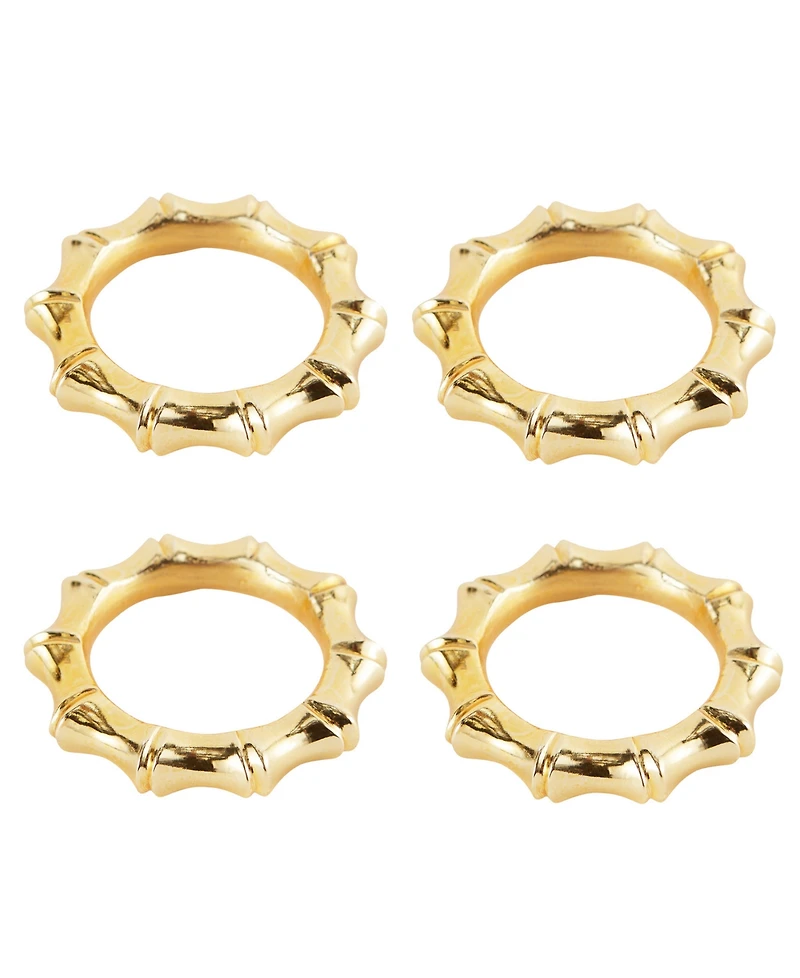 Design Imports Napkin Ring, Set of 4