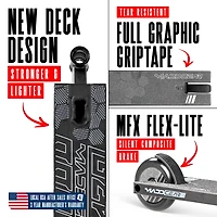 Pro Stunt Scooter for Kids Ages 8 - 12 – Lightweight Durable Trick Scooter for Skatepark and Street – Madd Gear MG3