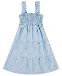 Levi's Little Girls Babydoll Smocked Dress
