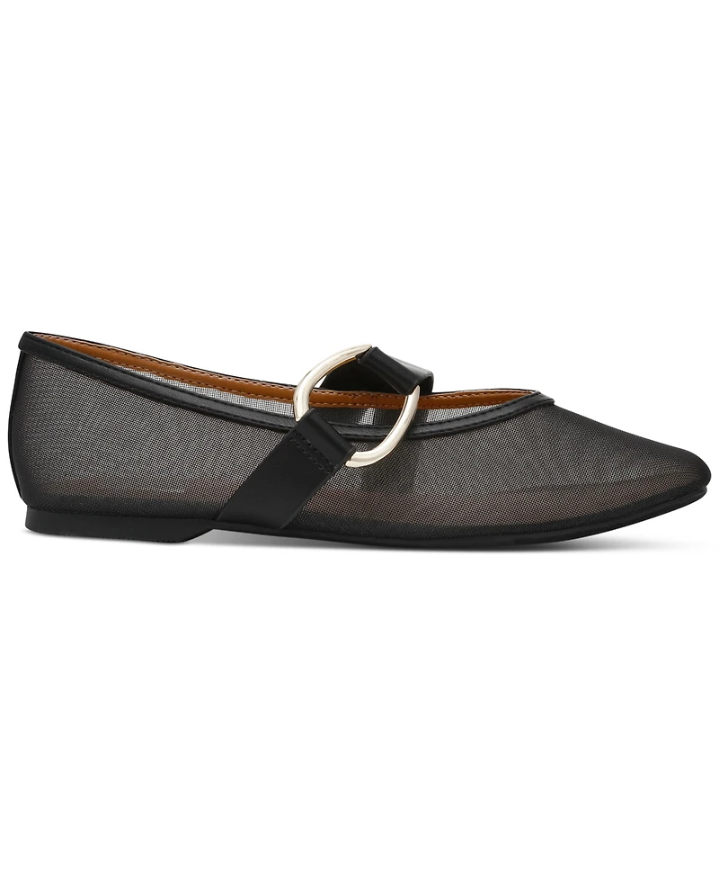 Dv Dolce Vita Women's Mirandah Buckle Mesh Mary Jane Flats