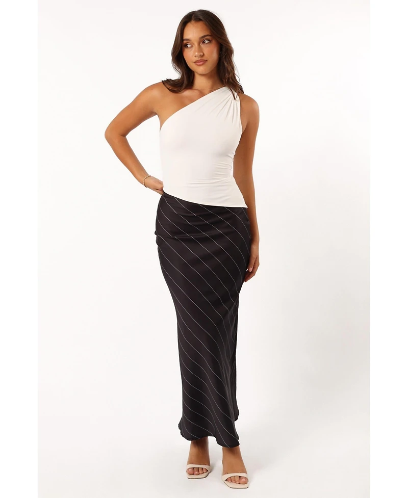 Petal and Pup Women's Heidi Stripe Slip Skirt