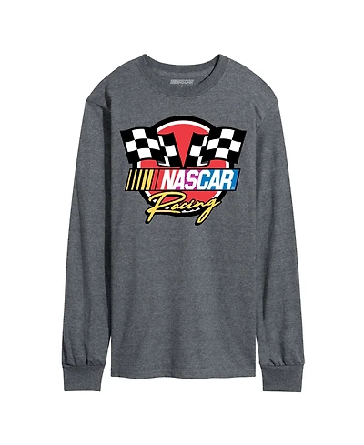 Airwaves Men's Nascar Racing Logo Long Sleeve T-Shirt