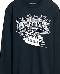 Airwaves Men's Nascar Stars and Stripes Long Sleeve T-Shirt