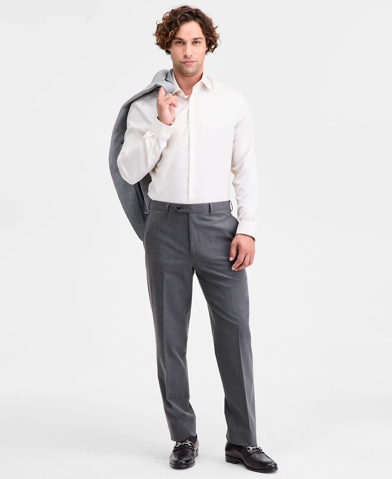 Michael Kors Men's Classic Fit Fall Pattern Pants