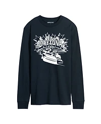 Airwaves Men's Nascar Stars and Stripes Long Sleeve T-Shirt