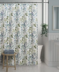 Royal Court Evergreen Shower Curtain, 72" x 70"