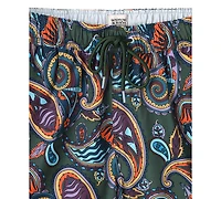 Scotch & Soda Men's Miami Ice Paisley Swim Trunks
