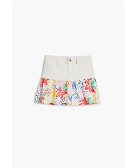Desigual Girls Girls's Combined floral mini skirt