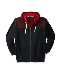 KingSize Big & Tall French Terry Snow Lodge Hoodie