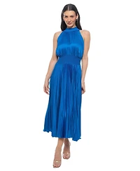 Bebe Women's Sleeveless Pleated Dress