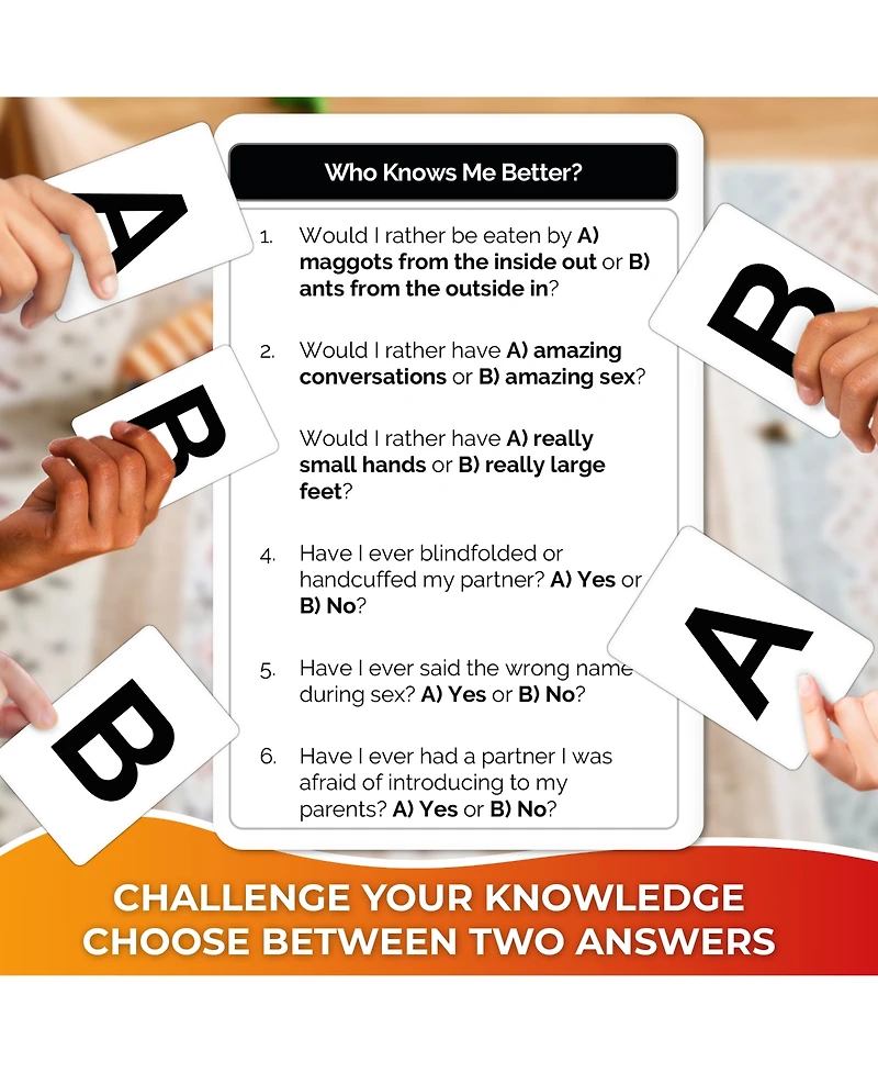 Quokka Who Knows Me Better? - Hot Content Edition Teens & Family Card Trivia Game | Fun Learning Educational Questions for Families