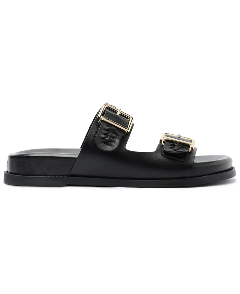 Schutz Women's Blake Sporty Round Toe Flat Sandals