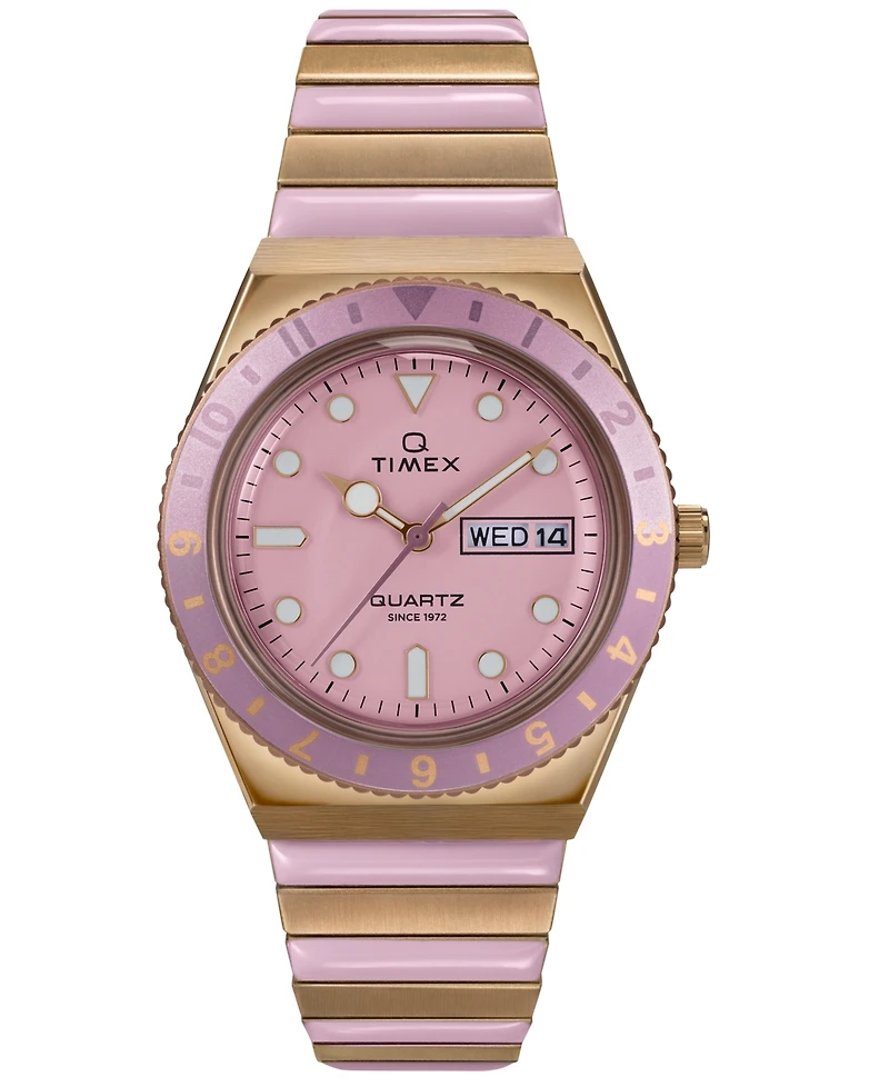 Timex Women's Quartz Analog Two-Tone Stainless Steel Watch, 36mm