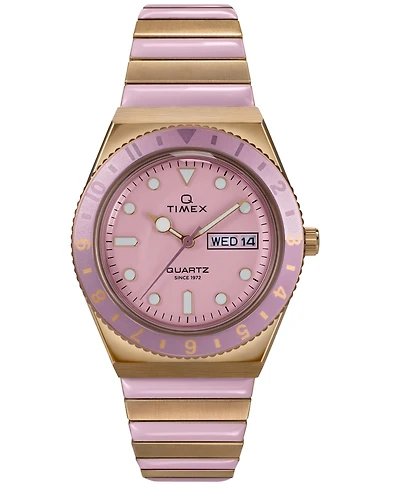 Timex Women's Quartz Analog Two-Tone Stainless Steel Watch, 36mm