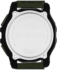 Timex Men's Chronograph Green Silicone Watch, 49mm