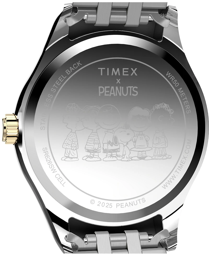Timex Women's Quartz Analog Two-Tone Stainless Steel Watch, 34mm