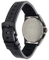 Avi-8 Men's Spitfire Lock Chronograph Leather Strap Watch