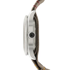 Avi-8 Men's Flyboy Airmaster Sector Meca-Quartz Gray Nylon Strap Watch, 40mm