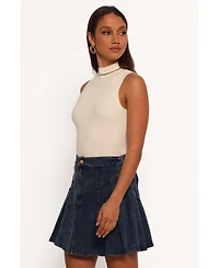 Petal and Pup Women's Alek Pleated Mini Skirt