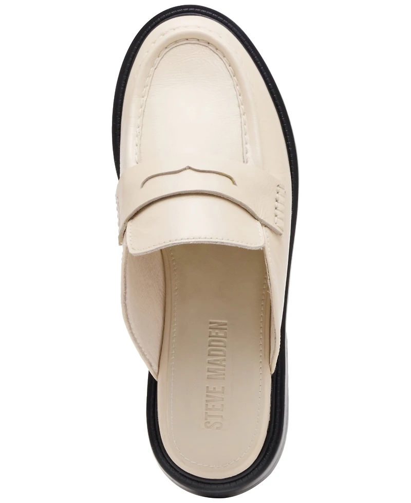 Steve Madden Women's Mulberry Tailored Slip-On Mules