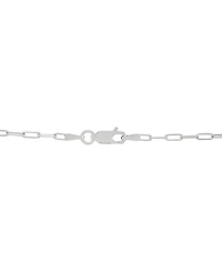 Diamond Accent Mom Rose 18" Necklace in Sterling Silver & 14k Gold-Plate