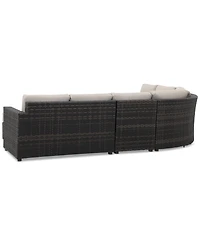 Ember Outdoor 4pc Sectional, Created for Macy's