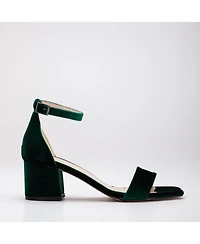 Iva Low Block Heel Sandals