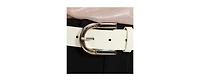 Steve Madden Lizard Polyurethane Buckle Belt