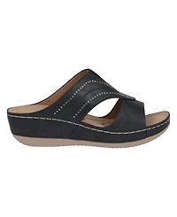 Gc Shoes Women's Johanna Embellished Wedge Sandals