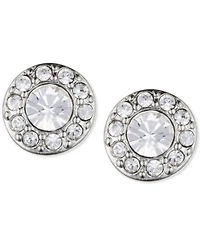 Givenchy Small Crystal Pave Stud Earrings
