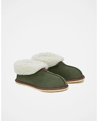 Celtic & Co. Ladies' Shearling Bootee Slippers