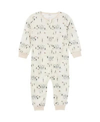 Gerber Baby Boys Footless Pajamas with Reverse Zipper, 3-Pack
