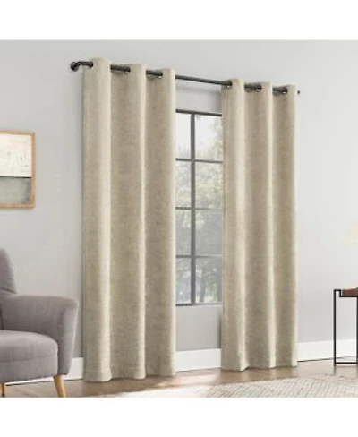 Isidora Velvet Magnetic Closure 100 Blackout Grommet Curtain Panel