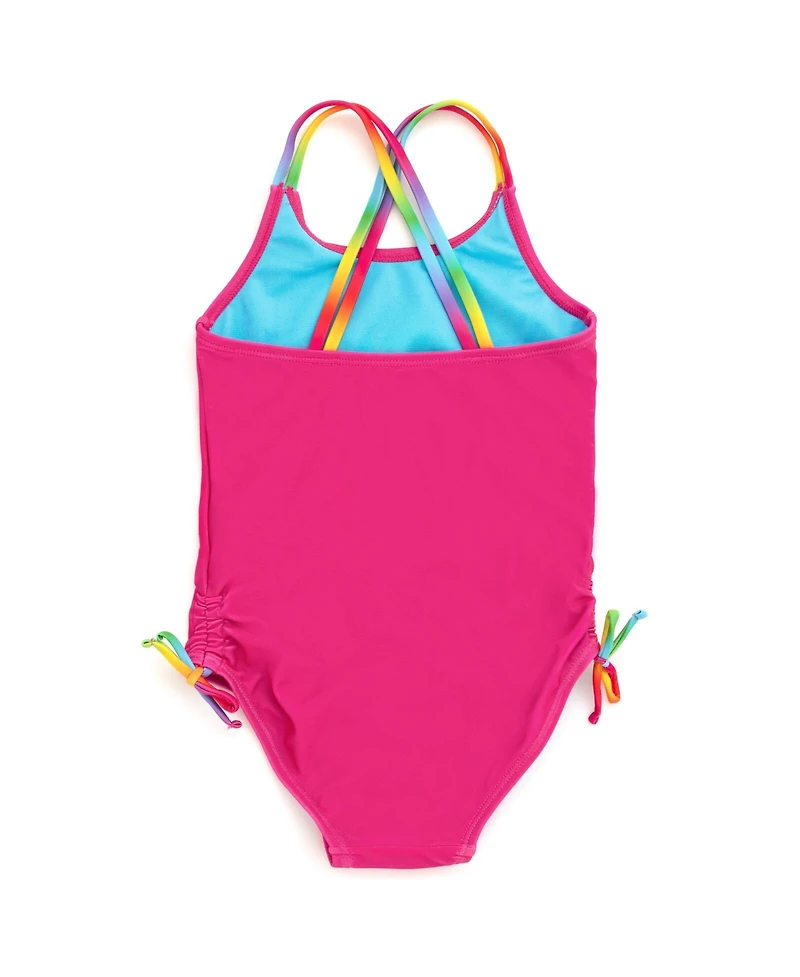 Xomg Pop! Little Girls One Piece Bathing Suit