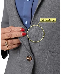 Joe & Bella Women's Adaptive Magnetic Button Cardigan
