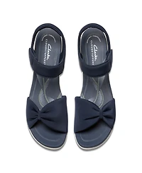 Clarks Cloudsteppers Women's Breeze Rae Sara Riptape Flat Sandals