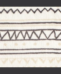 Hudson Baby Unisex Luxurious Reversible Faux Mink & Sherpa Snuggle Throw