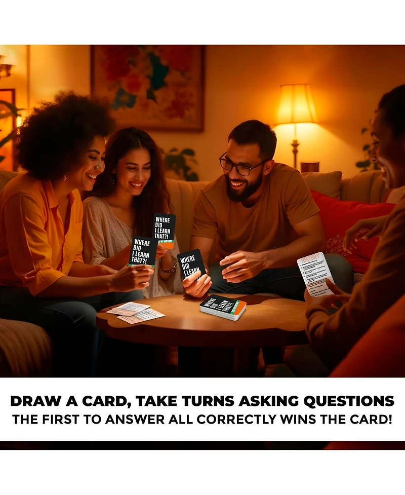 Quokka Trivia Card Game for Adults, Teens, and Families – Cards with Answers