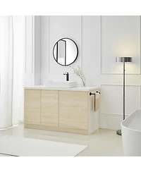 Single Hole Handle Bathroom Vessel Sink Faucet With Pop Up Drain Without Overflow Polished Chrome