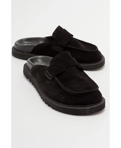Women's Laven Suede Leather Clogs