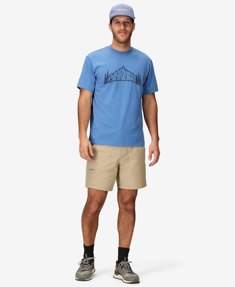 Marmot Men's Peaks and Trees Short Sleeve T-Shirt