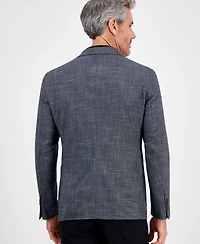 Tom Baine Men's Slim-Fit Plaid Stretch Sport Coat