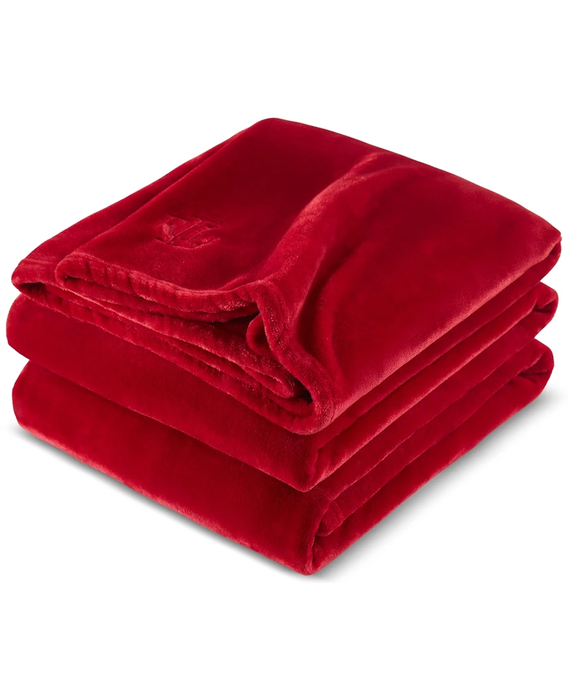 Lauren Ralph Micromink Plush Blanket