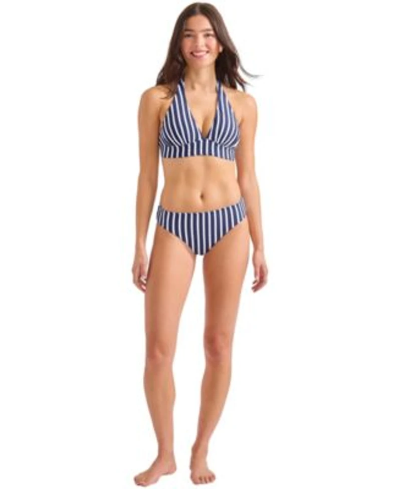 Tommy Bahama Womens Striped Reversible Bikini Top Bottoms